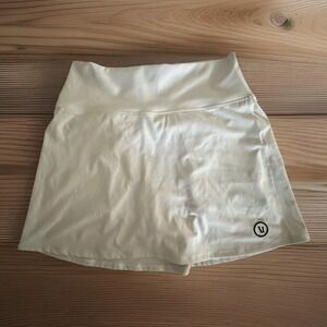 Vuori Skirt Volley Skort Womens Medium White Tennis Golf Skirt